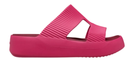 Slipper Crocs Women Getaway Groove Platform Hstrap Dragon Fruit