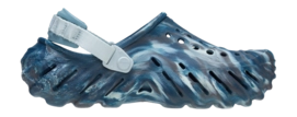 Clog Crocs Unisex Echo Marbled Clog Black Sand Multi