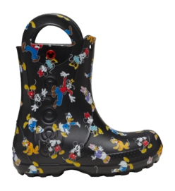 Gummistiefel Crocs Mickey Friends Handle It Kleinkinder Black
