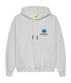 Hoodie New Amsterdam Surf Association Logo Sweater Grey Melange