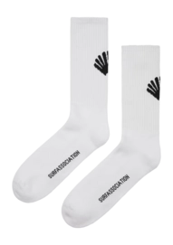 Chaussettes New Amsterdam Surf Association Logo White