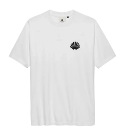 T-Shirt New Amsterdam Surf Association Logo Tee White Black 25