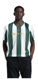 T-Shirt Bram's Fruit Mesh Soccer Herren Green-White Striped