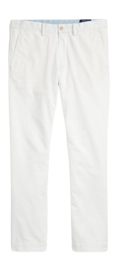 Hose Ralph Lauren Stretch Slim Fit Chino Herren Deckwash White