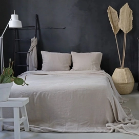 Bettwäsche Passion for Linen Eloise Natural Gewaschenes Leinen