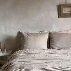 Bettwäsche Passion for Linen Maxime Sand Gewaschenes Leinen