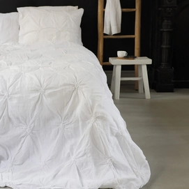 Bettwäsche Passion for Linen Sara White Gewaschenes Leinen