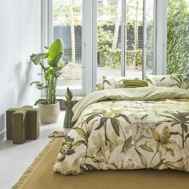 Bettwäsche Beddinghouse Kiley Grün Mako-Satin