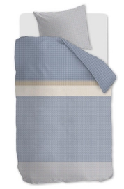 Bettwäsche Beddinghouse Bernou Blau Mako-Satin