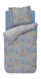 Kissenbezüge Pip Studio Jabali Flower Blau Baumwolle Perkal