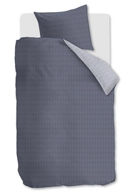 Bettwäsche Riviera Maison Twisted Blau Baumwolle