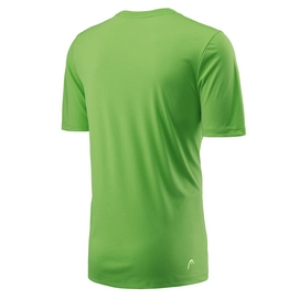 Tennisshirt HEAD Vision Striped Shirt Men Lime Green