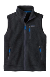 Gilet Patagonia Homme Retro Pile Vest Pitch Blue w/Endless Blue