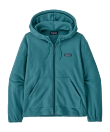 Zip Sweatshirt Patagonia Women Micro D Fleece Hoody Wetland Blue