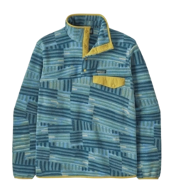 Jumper Patagonia Men LW Synch Snap-T P/O Quilty Fitz: Wetland Blue