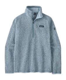 Trui Patagonia Women Better Sweater 1/4 Zip Fleck Blue
