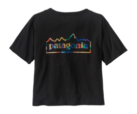 T-Shirt Patagonia Women Unity Fitz Easy Cut Responsibili-Tee Ink Black