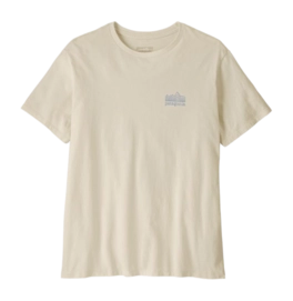 T-Shirt Patagonia Unisex Strataspire Responsibili-Tee Birch White
