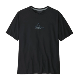 T-Shirt Patagonia Men Berm Logo Responsibili-Tee Black