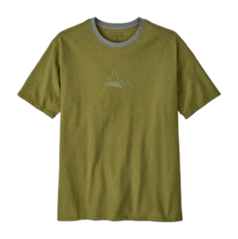 T-Shirt Patagonia Men Berm Logo Responsibili-Tee Graze Green