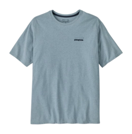 T-Shirt Patagonia Men Casting Logo Responsibili-Tee Thermal Blue