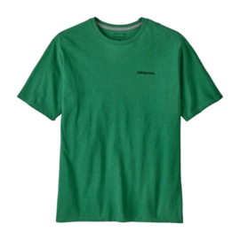 T-Shirt Patagonia Men P-6 Logo Responsibili-Tee P-6 Outline: Heartleaf Green