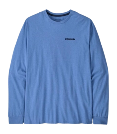 Longsleeve Patagonia P-6 Logo Responsibili-Tee Herren Abundant Blue