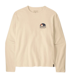 Longsleeve Patagonia Men LW Applied Imagination Wildrise Crew Natural