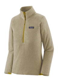 Trui Patagonia Women R1 Air Zip Neck Buttercup Yellow
