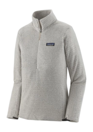 Trui Patagonia Women R1 Air Zip Neck Wool White