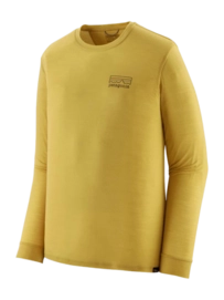 Longsleeve Patagonia Men Capilene Cool Merino Blend Graphic Shirt Fitz Roy Strata: Bundle Green