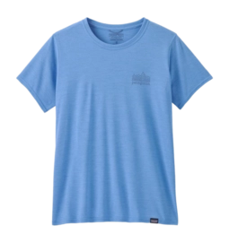 T-Shirt Patagonia Women Capilene Cool Daily Graphic Shirt Strataspire: Abundant Blue X-Dye