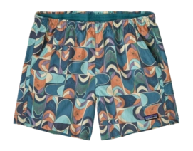Korte broek Patagonia Women Baggies Shorts Swallowtail Geo: Still Blue