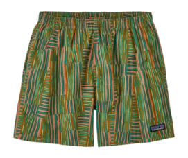 Korte broek Patagonia Women Funhoggers Shorts Quilty Fitz: Heartleaf Green