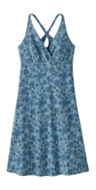Jurk Patagonia Women Amber Dawn Dress Way Back: Still Blue