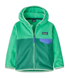 Sweatjacke Patagonia Micro D Snap-T Jacket Baby Heartleaf Green