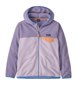 Vest Patagonia Kids Micro D Snap-T Jacket Foxglove Purple