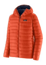 Veste Patagonia Homme Down Sweater Hoody Pollinator Orange