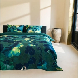 Bettwäsche Kayori Nori Baumwolle-Satin Grün