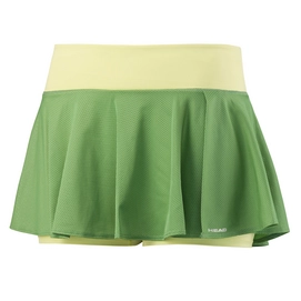 Tennisrock HEAD Vision Skort Lime Grün Damen