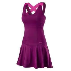 Tenniskleid HEAD Vision Dress Purple Damen