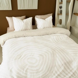 Bettwäsche Kayori Muro Baumwolle-Satin Weiss