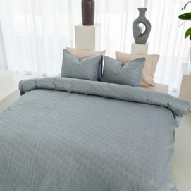 Bettwäsche Kayori Koko Baumwolle Blau