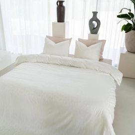Bettwäsche Kayori Koko Baumwolle Offwhite