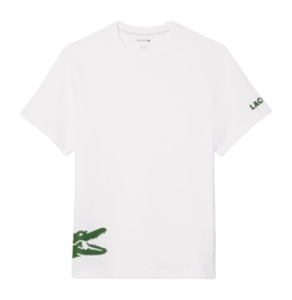 T-Shirt Lacoste TH9459 Herren White Thyme 07H