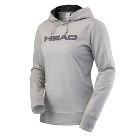 Pull de Tennis HEAD Transition Women Rosie Hoody Grey Melange Anthracite