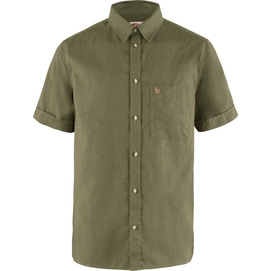 Chemise Fjällräven Homme Övik Travel SS Green