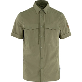 Chemise Fjällräven Homme Abisko Trekking SS Light Olive