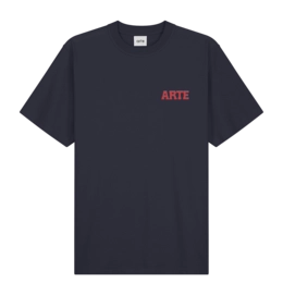 T-Shirt Arte Antwerp Homme Back Print Navy