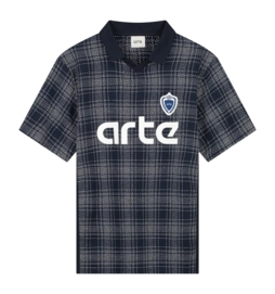 T-Shirt Arte Antwerp Homme Square Collar Plaid